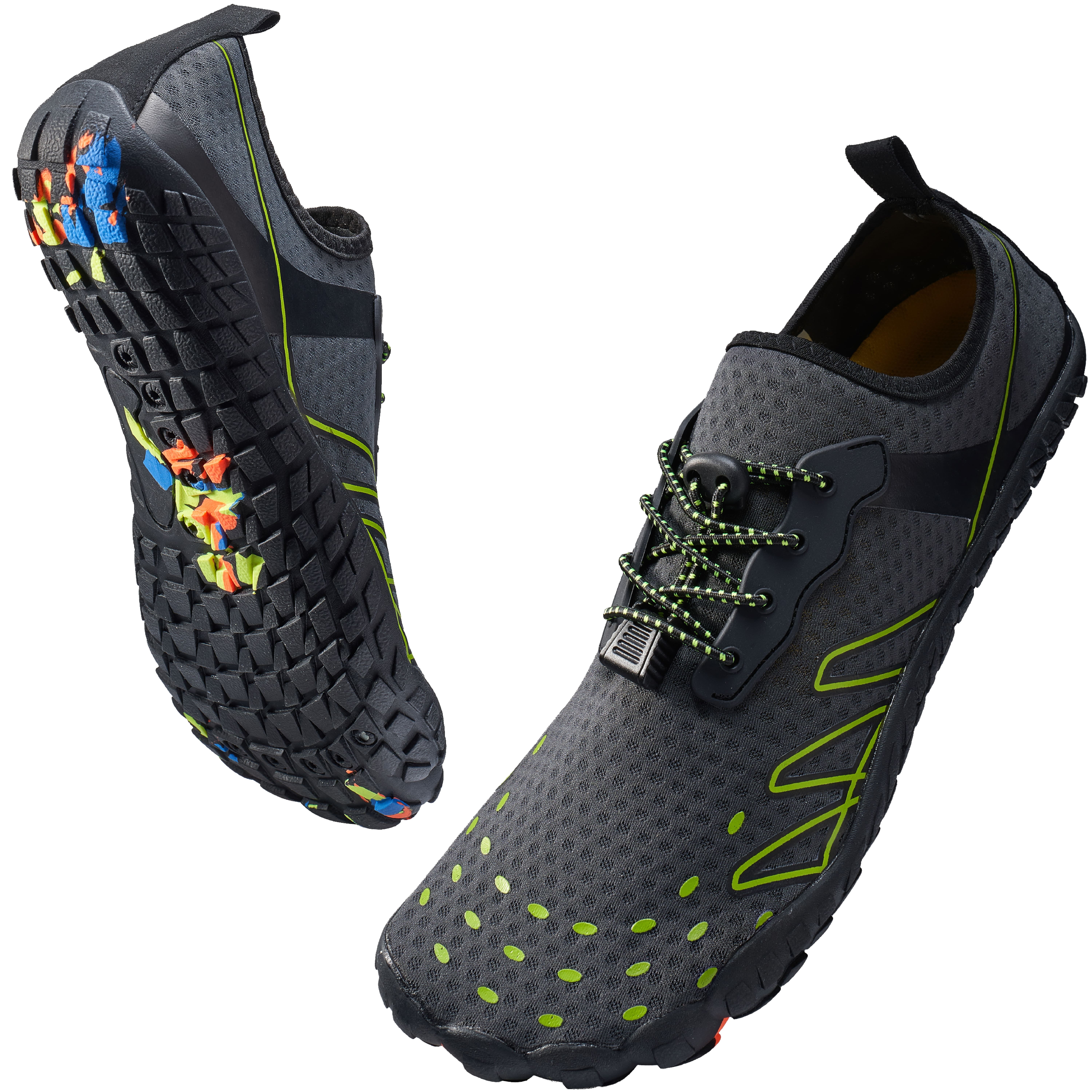 DIUS Mens Womens Water Shoes Quick Dry Barefoot NonSlip Swim Shoes for