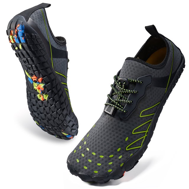 DIUS Mens Womens Water Shoes Quick Dry Barefoot NonSlip Swim Shoes for Beach, Pool, Hiking