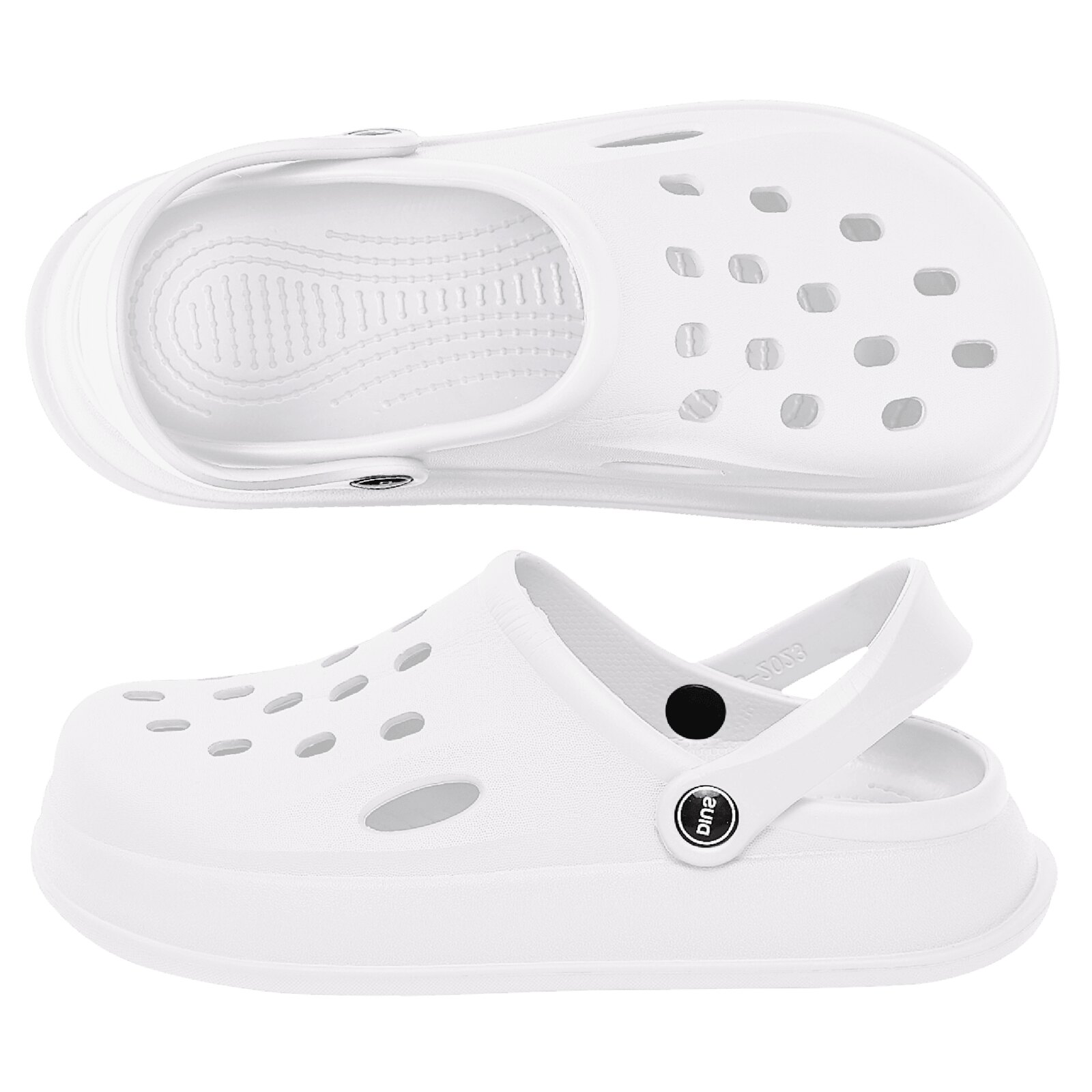 Clog Sandals for Women Clog with Back Strap Womens Garden Clogs Clogs Shoes for Men Waterproof Comfortable Foam Slip On Sandals for Women Walmart