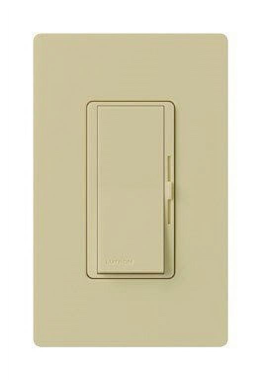Ivory Single-Pole/3-Way Rocker Light Dimmer Switch