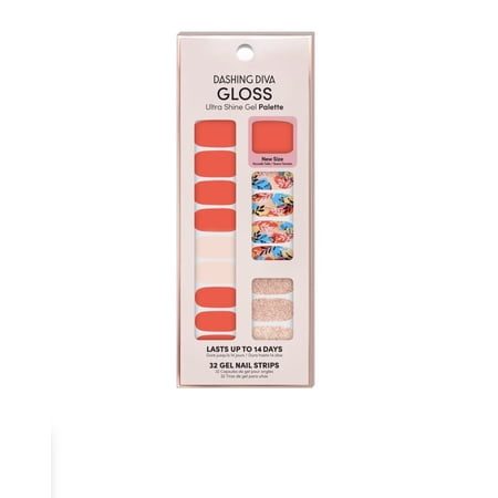 Dashing Diva Gloss Ultra Shine Nail Art Gel Palette, GS202 LEAF IT BE