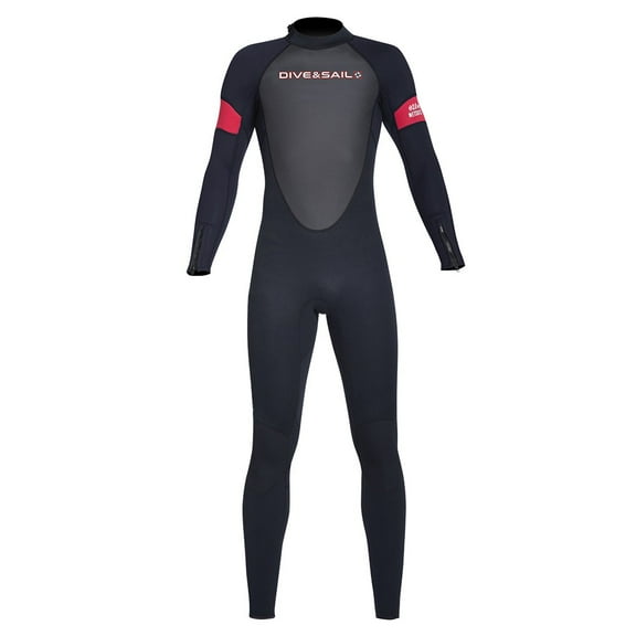 DIVE&SAIL 3MM Full Body Wetsuit Long Sleeve for Men and Women