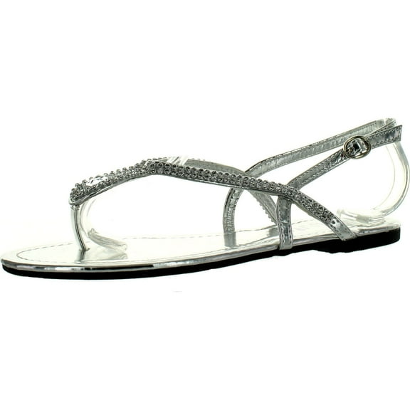 DIVIANA JALILA-39 Women's Sling Back Thong Sandals