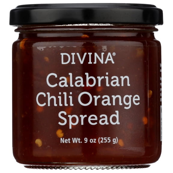 DIVINA Calabrian Chili Orange Spread, MDA059 oz