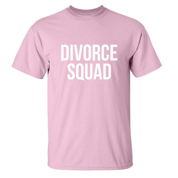 DIVORCE SQUAD Adult Short Sleeve T-shirt