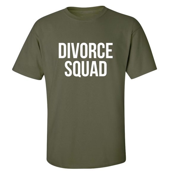 DIVORCE SQUAD Adult Short Sleeve T-shirt
