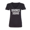 thumbnail image 1 of DIVORCE SQUAD Womens V-Neck T-Shirt, 1 of 2