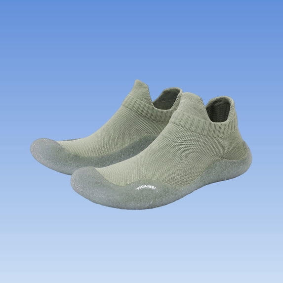 DIVVce Black Knit Water Shoes For Men And Women Breathable Quick Dry Non Slip Beach Footwear