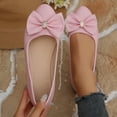 thumbnail image 1 of DIVVce Flats For Women Round Toe Slip On With Bow And Rhinestone Accent Footwear For Casual And Dressy Daily Occasions, 1 of 8