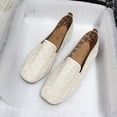 thumbnail image 1 of DIVVce Floral Embroidery Loafer Flats For Women Closed Toe Slip On Breathable Comfortable Casual Footwear, 1 of 8