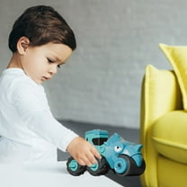 DIVVce Friction Powered Cars, Push and Go Toy Trucks Construction Vehicles Toys Set for 1 2 3 Year Old Baby Toddlers Excavator , Early Educational Toys,