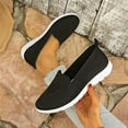 thumbnail image 1 of DIVVce Slip On Shoes Women Knit Mesh Breathable Comfortable Lightweight Casual Walking Daily Footwear, 1 of 8
