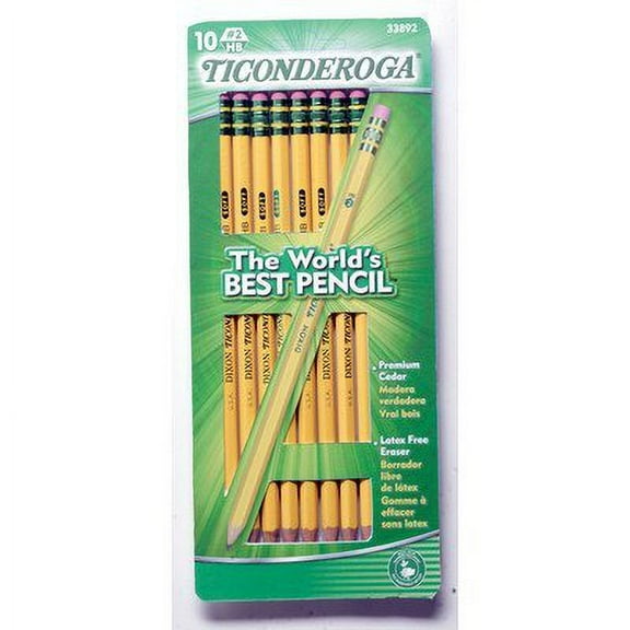 DIX33892 - Dixon Ticonderoga Soft Pencil (Pack of 6)