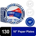 thumbnail image 1 of Dixie Ultra Disposable Paper Plates, 10", Multi-Color, 130 Count, 1 of 13