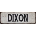 thumbnail image 1 of DIXON Vintage Look Rustic Chic Metal Sign 8x24 108240036187, 1 of 1