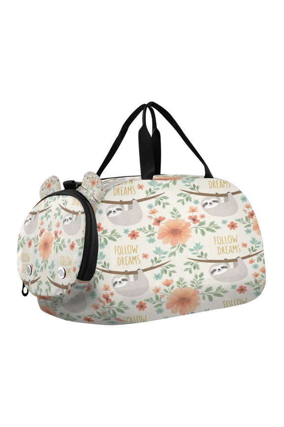 17 Scale Duffel Bag With Ventilated Shoe Pocket & Adjustable Strap for Gym, Dance & Travel