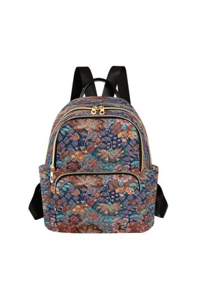 Backpack Casual Autumn Paisley Fantasy Bags