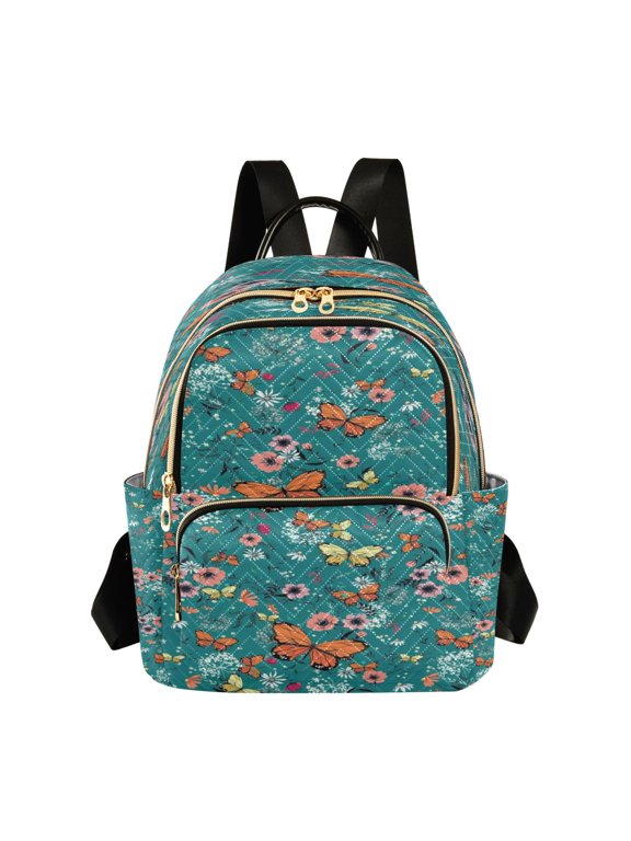 Backpack Casual Butterfly Garden Carnival Bags