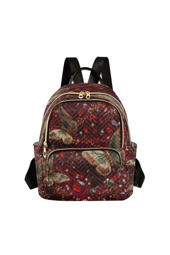 Backpack Casual Jewel & Butterfly Bed Bags