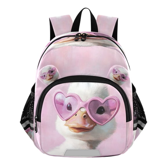 DIXRUYEE Backpack Lovely Adorable Duck Pattern Pattern Suitable Schoolbag