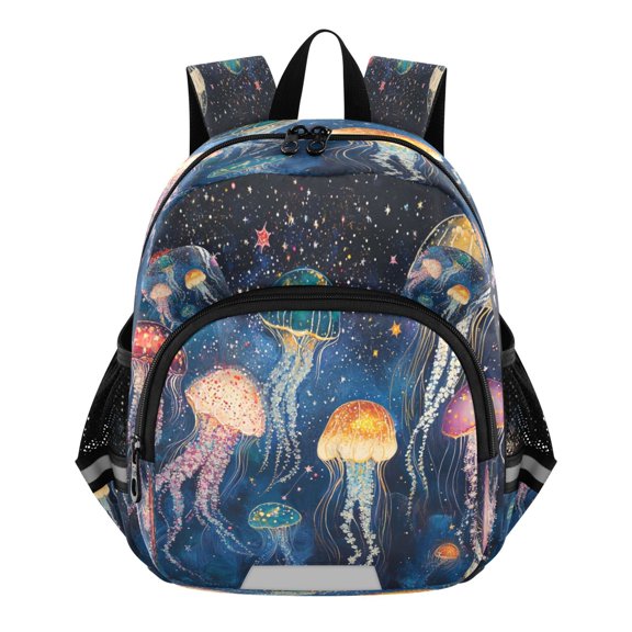 DIXRUYEE Backpack Lovely Celestial Jellyfish Symphony Pattern Pattern Suitable Schoolbag