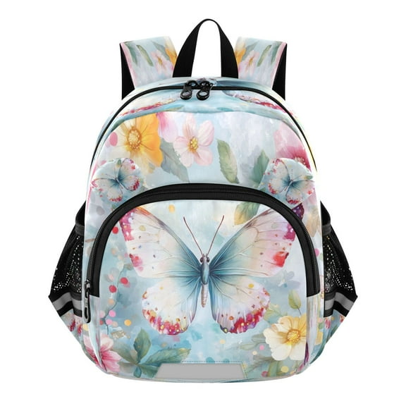 DIXRUYEE Backpack Lovely Colorful Butterfly Dance Pattern Pattern Suitable Schoolbag