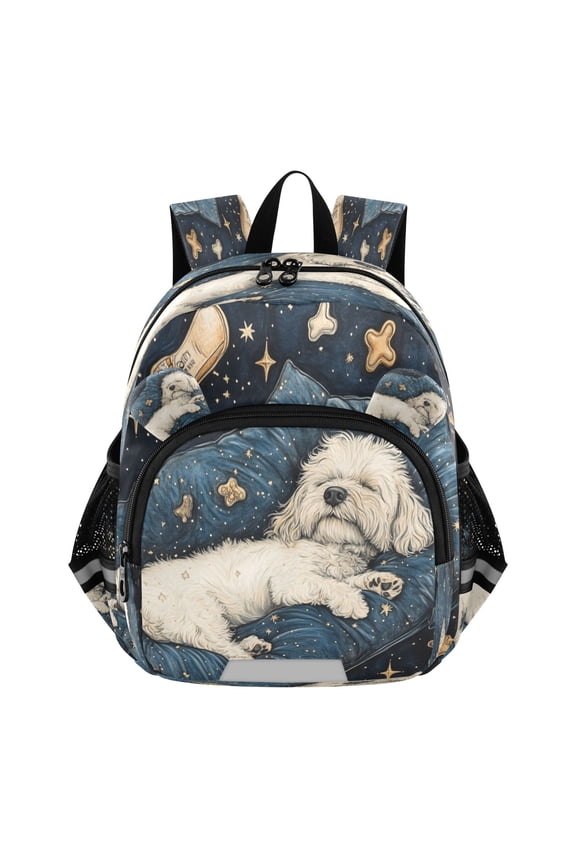 Backpack Lovely Dreamy Dog Pattern Pattern Suitable Schoolbag