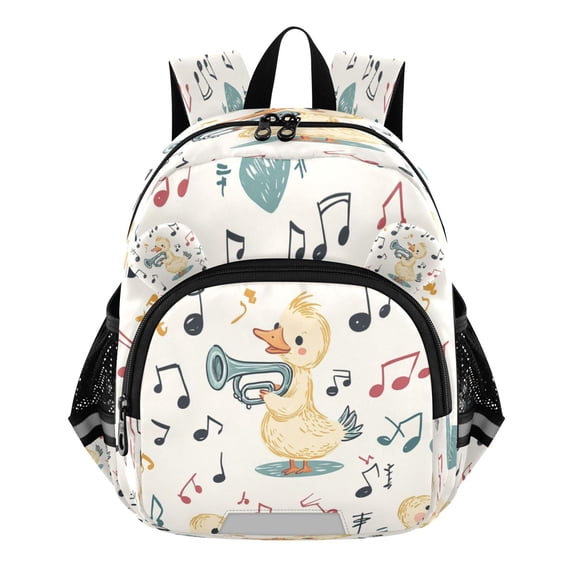 DIXRUYEE Backpack Lovely Duck Adventure Pattern Pattern Suitable Schoolbag