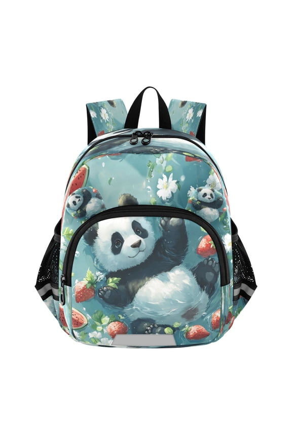 Backpack Lovely Floating Panda Paradise Pattern Pattern Suitable Schoolbag