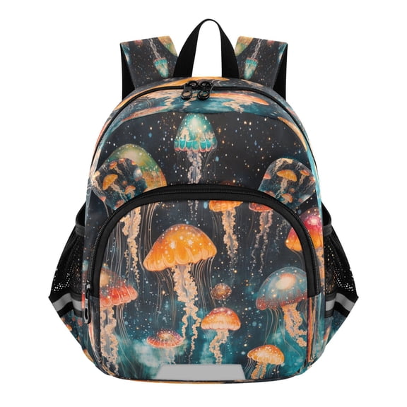 DIXRUYEE Backpack Lovely Galactic Jellyfish Ensemble Pattern Pattern Suitable Schoolbag