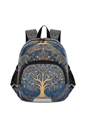 Backpack Lovely Golden Circle Of Life Pattern Pattern Suitable Schoolbag