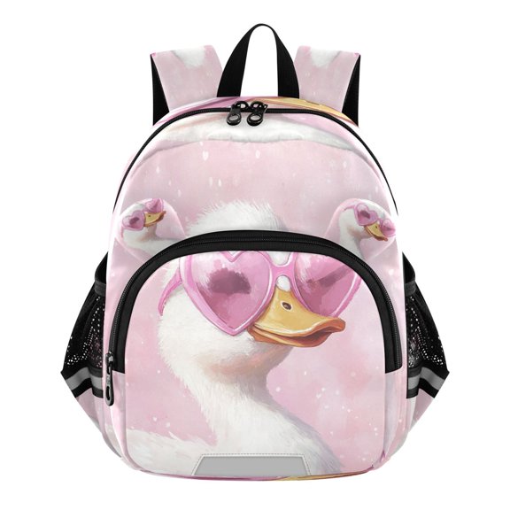 DIXRUYEE Backpack Lovely Joyful Duck Pattern Pattern Suitable Schoolbag