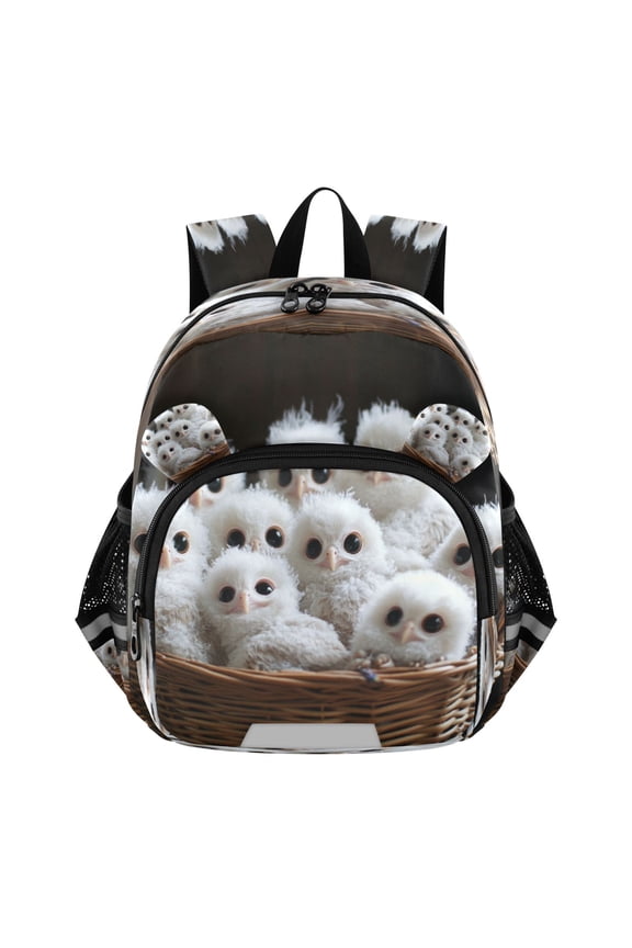 Backpack Lovely Owls in A Cozy Nest Pattern Pattern Suitable Schoolbag