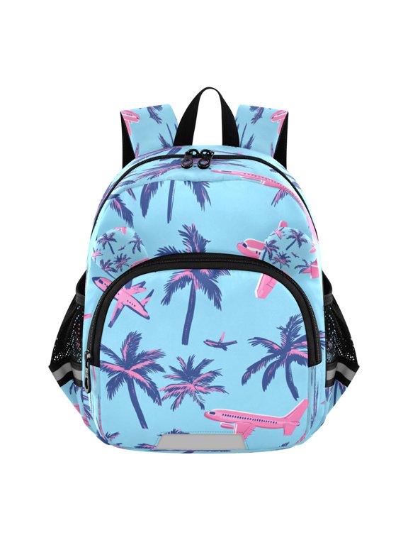 Backpack Lovely Skies with Planes Pattern Pattern Suitable Schoolbag
