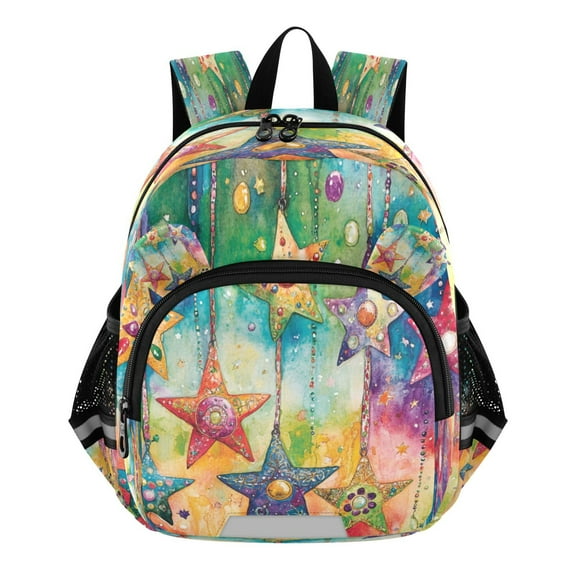 DIXRUYEE Backpack Lovely Vivid Starry Celebration Pattern Pattern Suitable Schoolbag