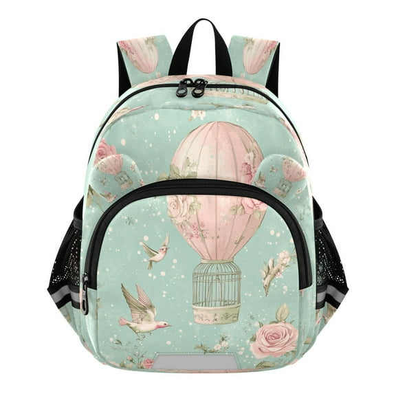DIXRUYEE Backpack Lovely Whimsical Floral Ballooning Pattern Pattern Suitable Schoolbag