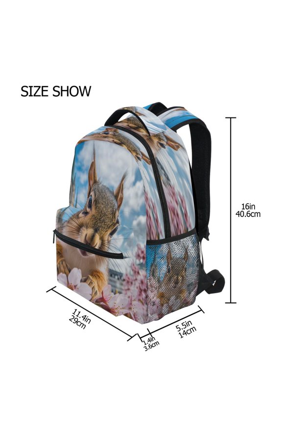 Backpack Schoolbag Blossom Buddy Pattern 15L/18L 2-SIZE