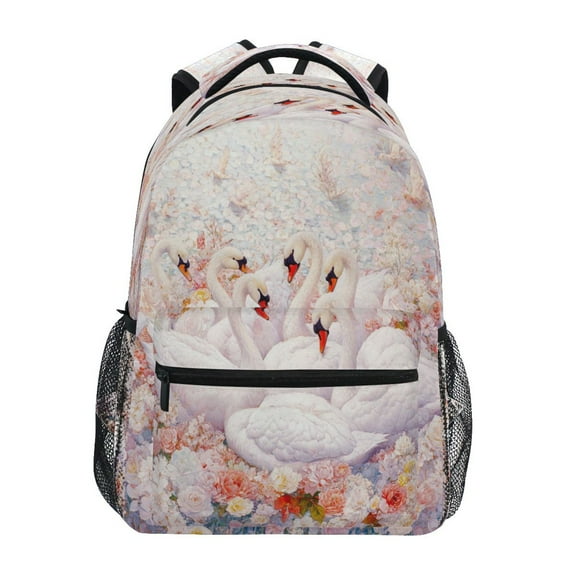 DIXRUYEE Backpack Schoolbag Blossoming Elegance Pattern 15L/18L 2-SIZE