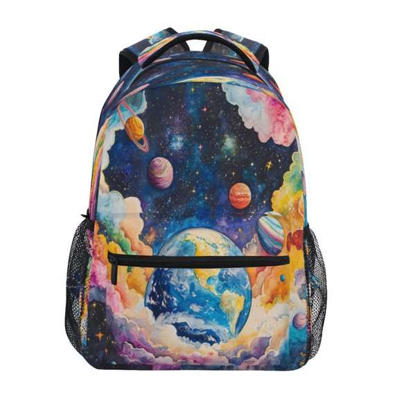 DIXRUYEE Backpack Schoolbag Celestial Dance Pattern 15L/18L 2-SIZE