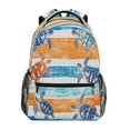 thumbnail image 1 of DIXRUYEE Backpack Schoolbag Sea Turtles in Motion Pattern 15L/18L 2-SIZE, 1 of 8