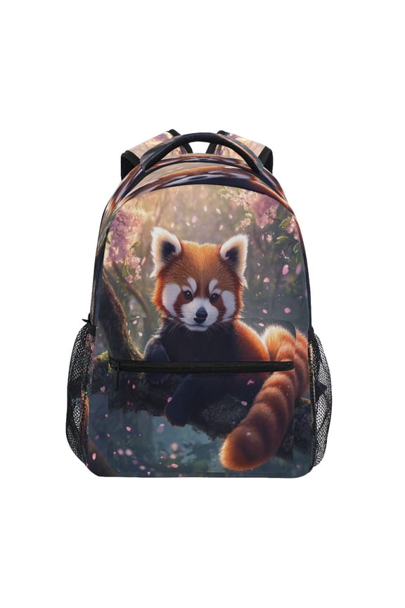 Backpack Schoolbag Charming Red Panda Pattern 15L/18L 2-SIZE