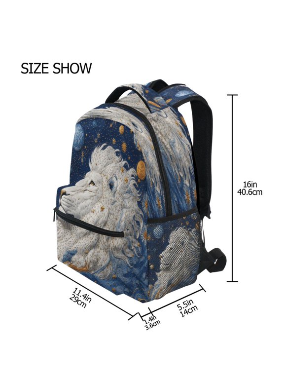 Backpack Schoolbag Cosmic King Pattern 15L/18L 2-SIZE