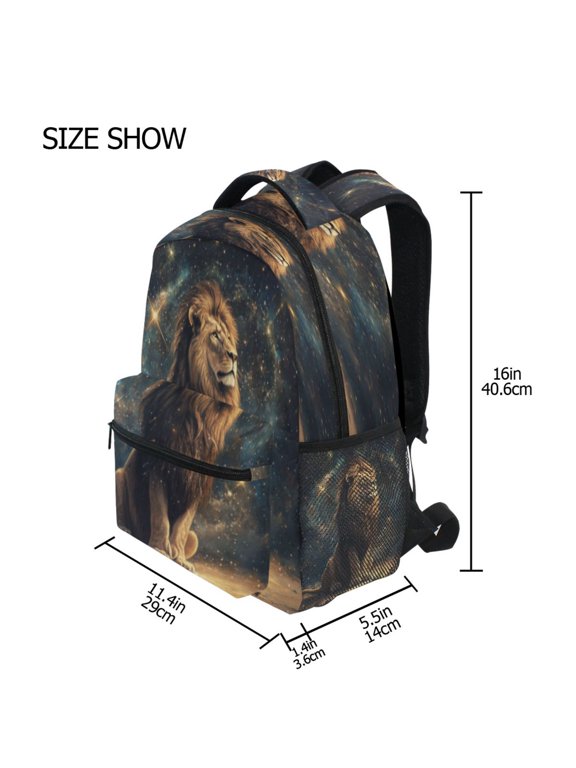 Backpack Schoolbag Cosmic King Pattern 15L/18L 2-SIZE
