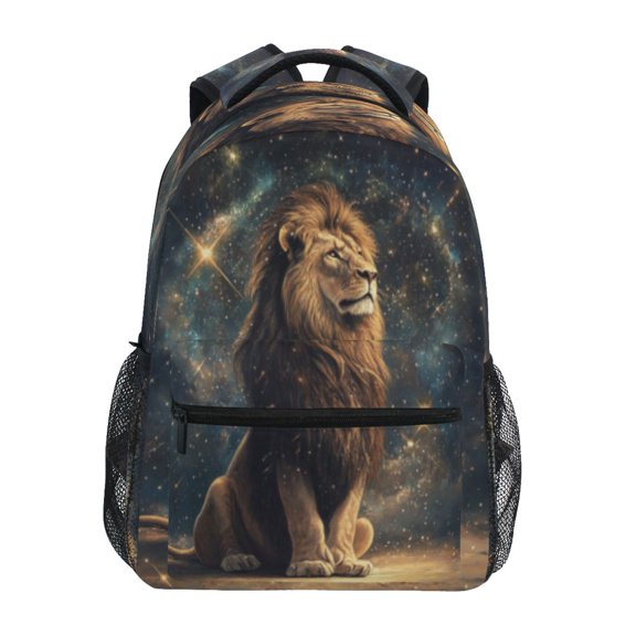DIXRUYEE Backpack Schoolbag Cosmic King Pattern 15L/18L 2-SIZE