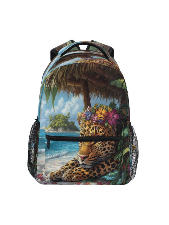 Backpack Schoolbag Island King Pattern 15L/18L 2-SIZE