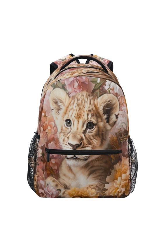 Backpack Schoolbag Cub in Bloom Pattern 15L/18L 2-SIZE