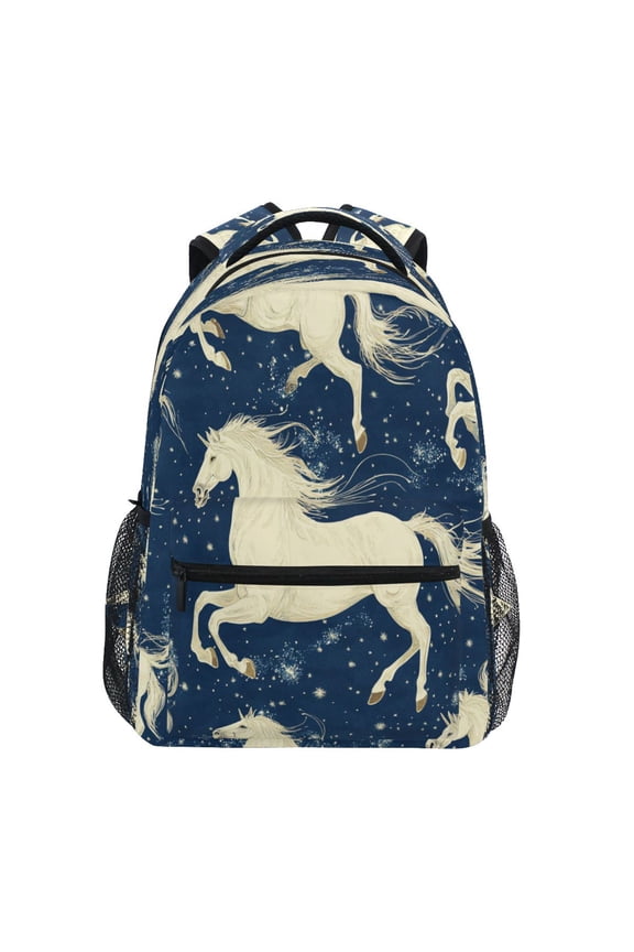Backpack Schoolbag Dreamy Unicorns Pattern 15L/18L 2-SIZE