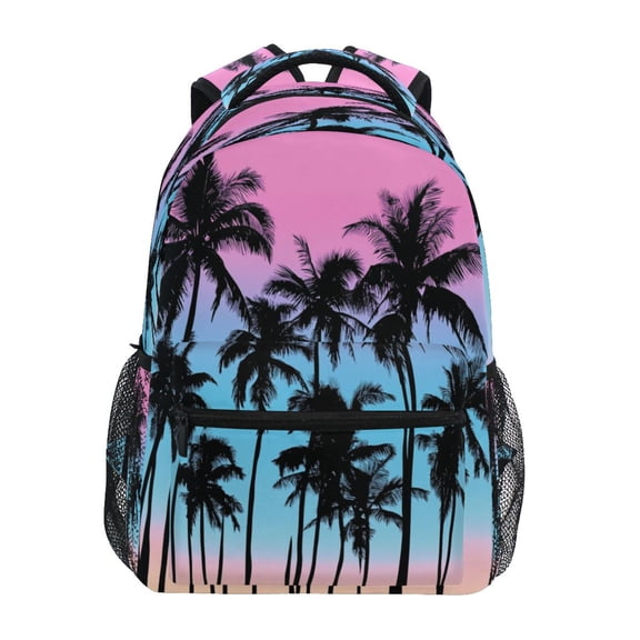 DIXRUYEE Backpack Schoolbag Pastel Paradise Pattern 15L/18L 2-SIZE