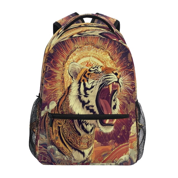 DIXRUYEE Backpack Schoolbag Cosmic King Pattern 15L/18L 2-SIZE