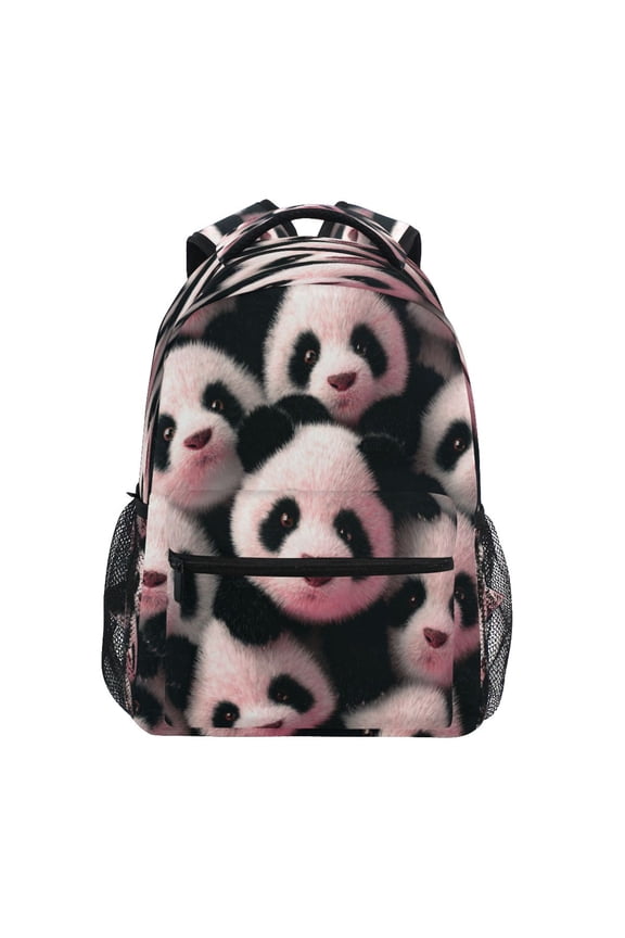 Backpack Schoolbag Fluff Stack Pattern 15L/18L 2-SIZE